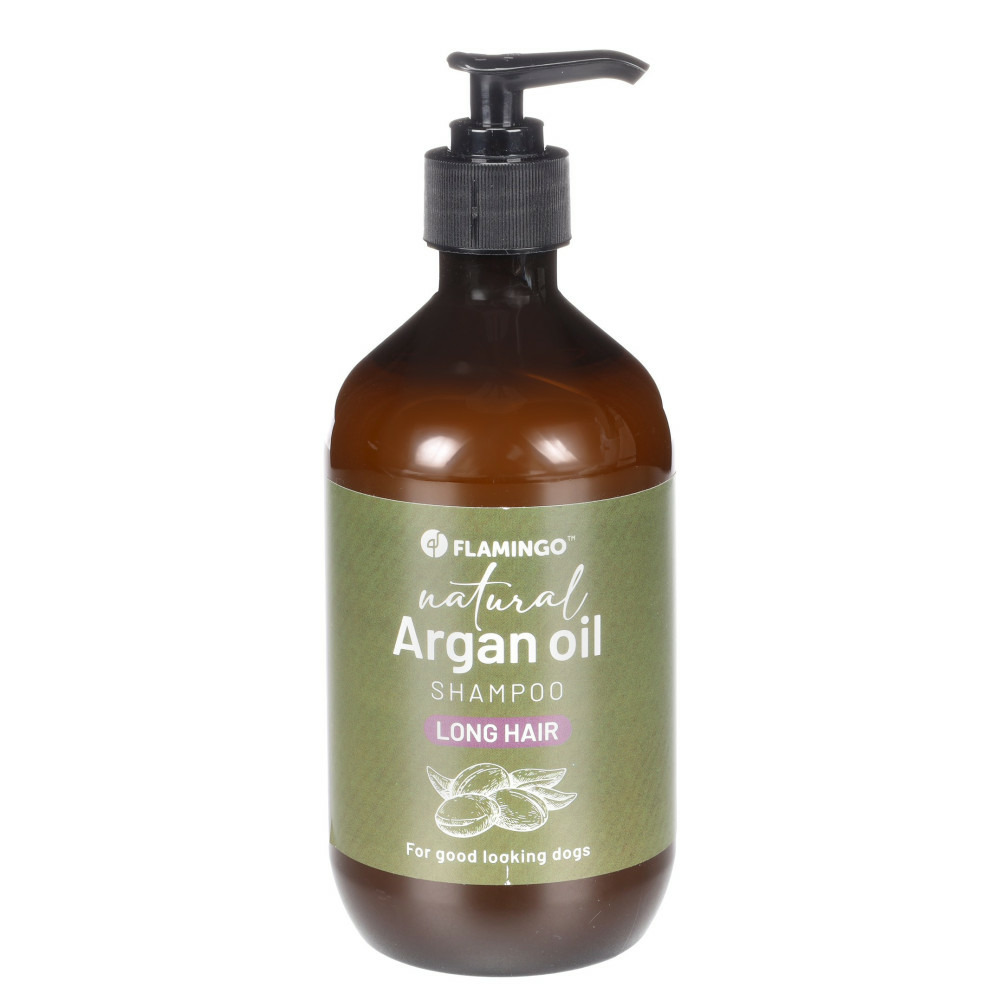 Shampoing nature races à poils longs 500 ml pour chien