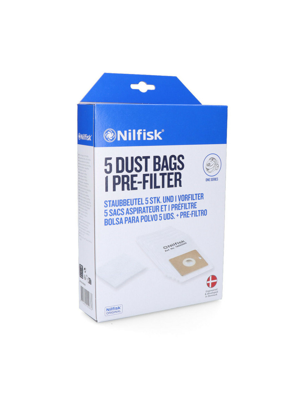 Sac de rechange silex pour aspirateur nilfisk