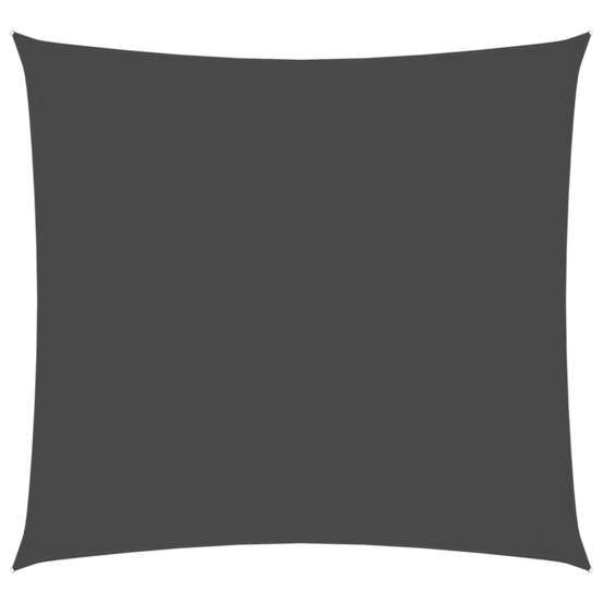 Voile de parasol tissu oxford rectangulaire 2,5x3 m anthracite