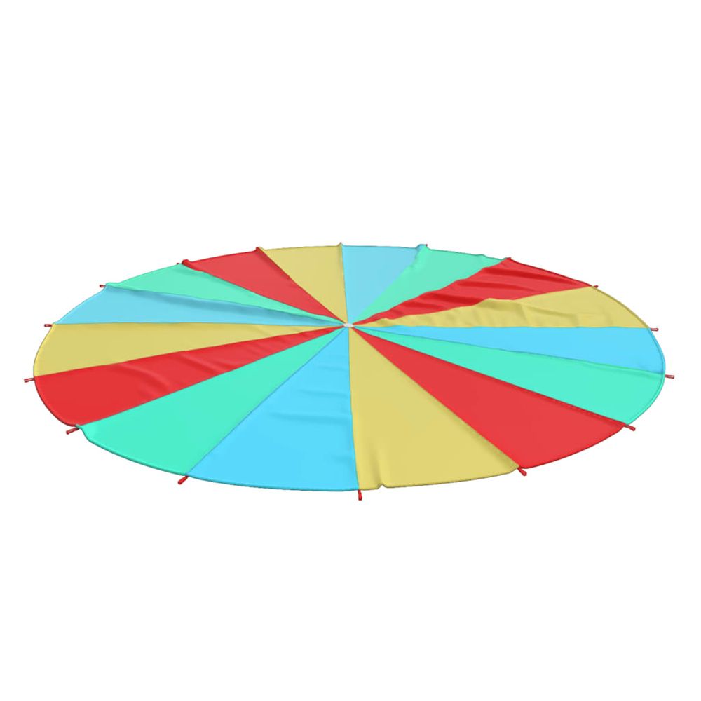 Parachute de jeu pour enfants ø6 m tissu