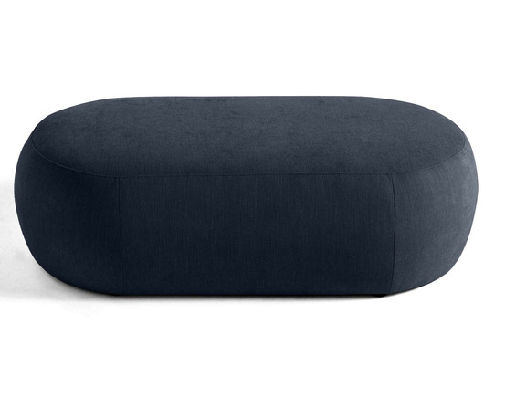 Santorini - pouf modulable - en tissu texturé