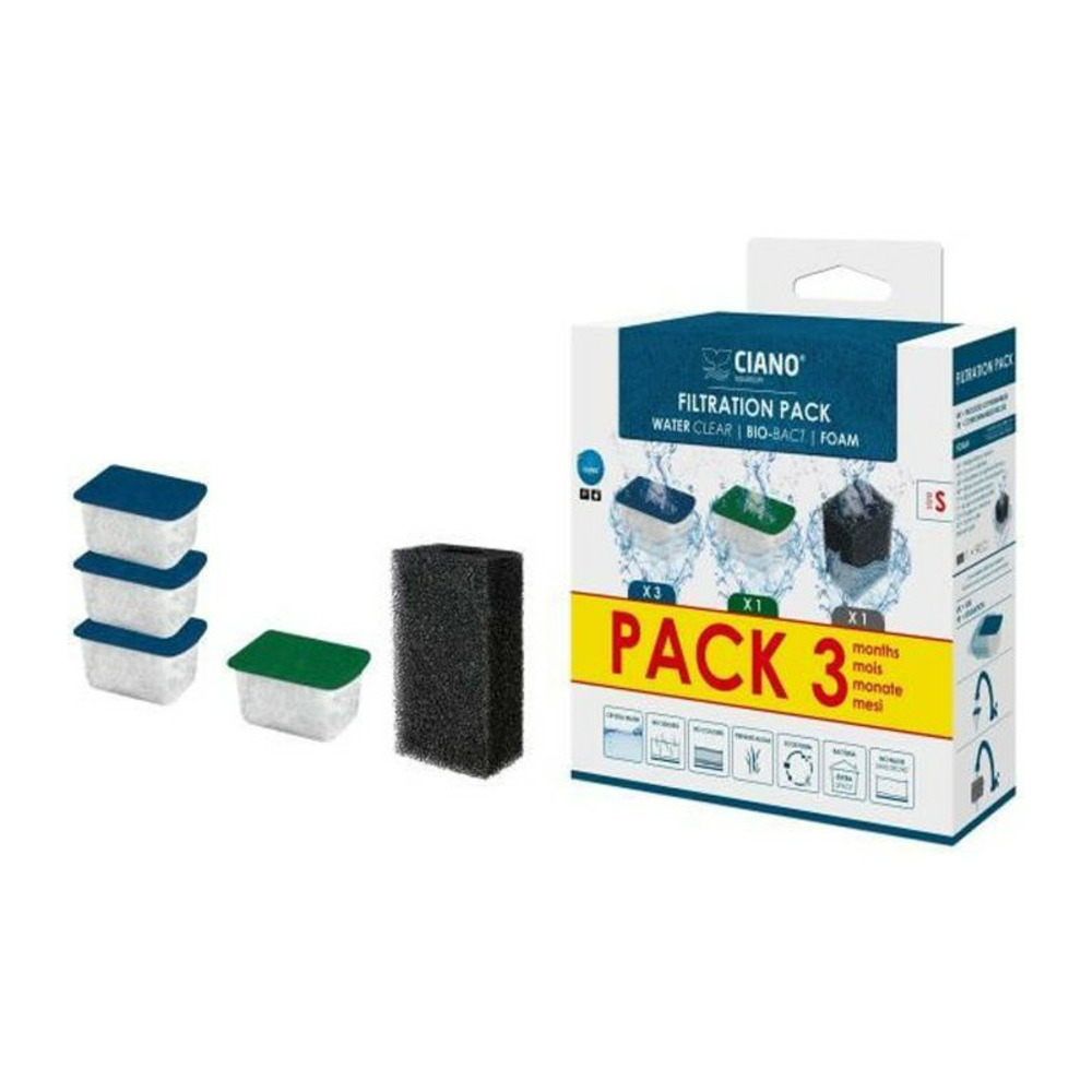 Ciano pack 3 mois cartouches filtration taille s