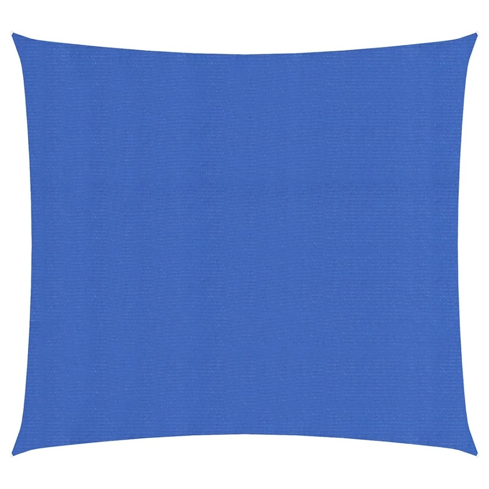 Voile toile d'ombrage parasol 160 g/m² pehd 2 x 2 m bleu