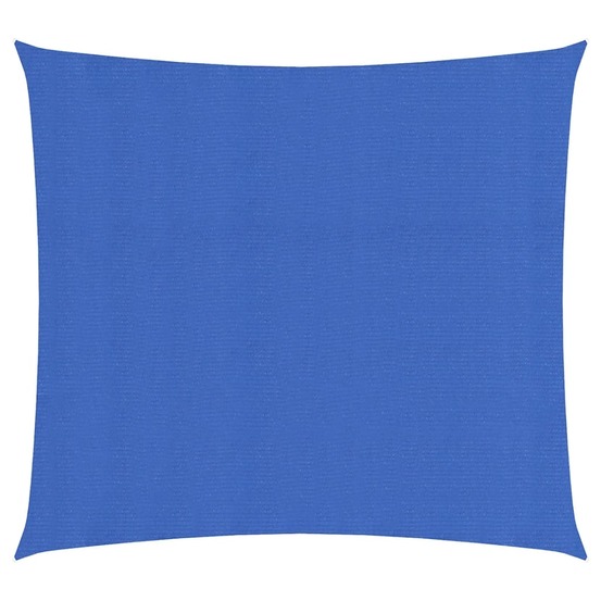 Voile toile d'ombrage parasol 160 g/m² pehd 2 x 2 m bleu