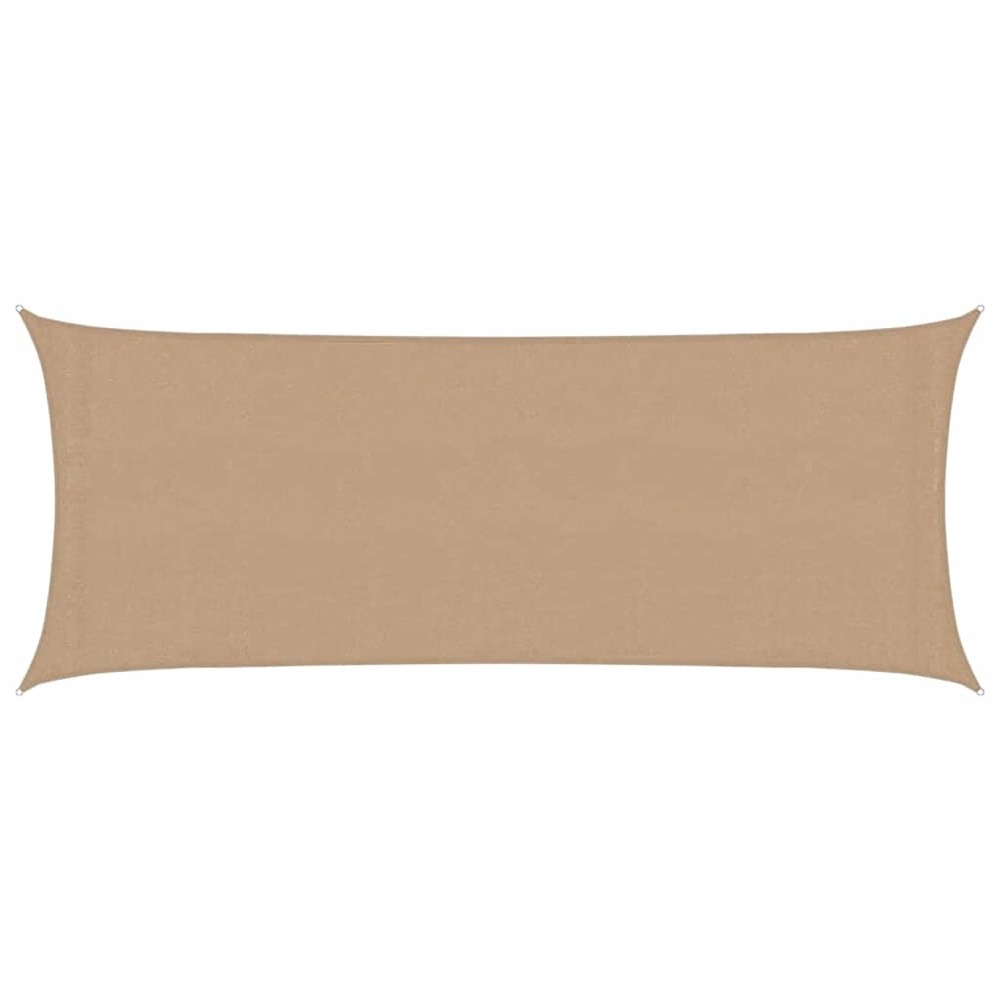 Voile d'ombrage 160 g/m² taupe 2x4,5 m pehd