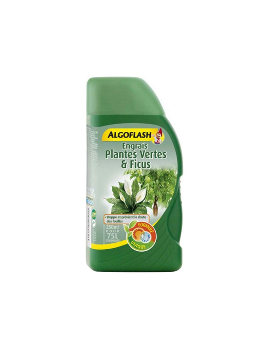 Engrais liquide plantes vertes algoflash 250ml