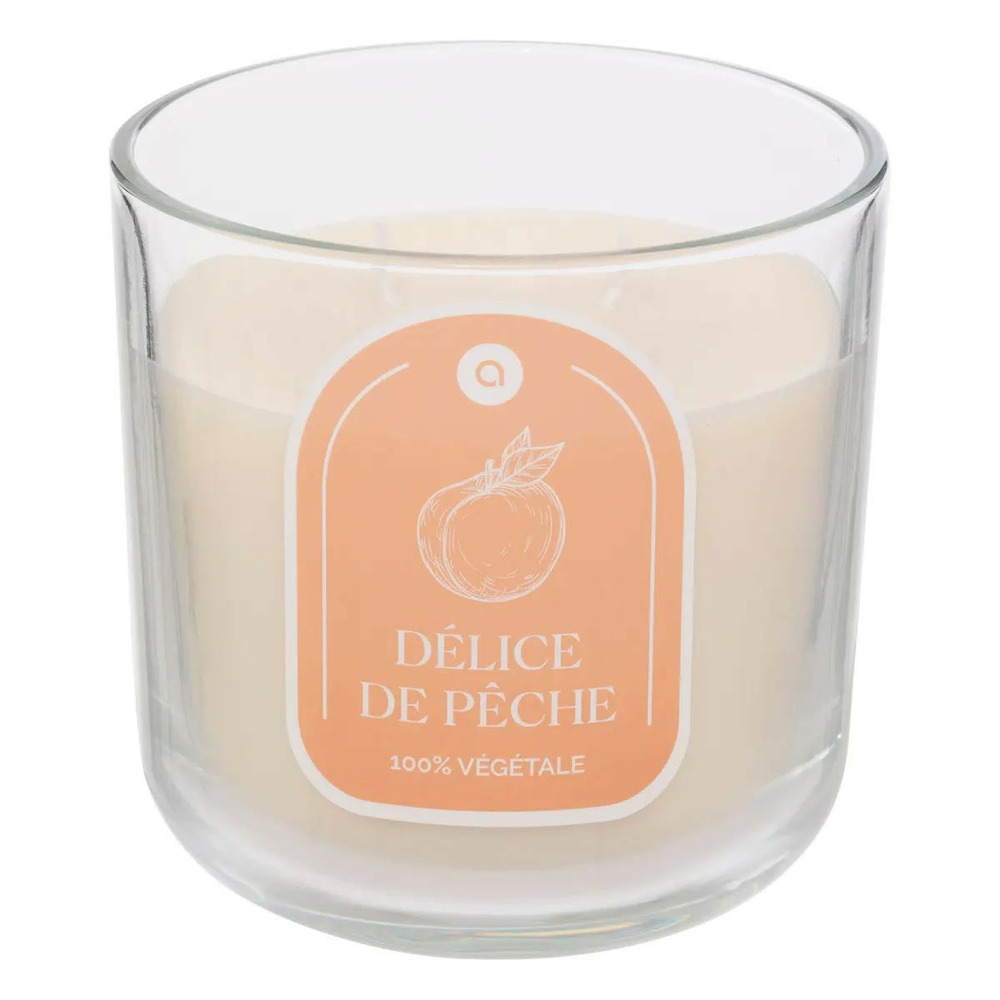 Bougie parfumée en verre 