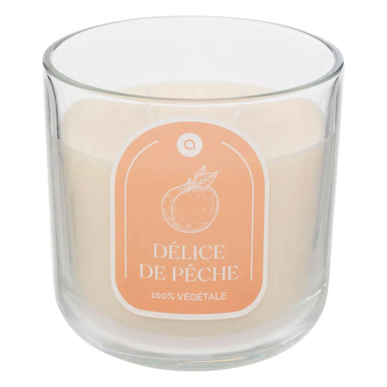 Bougie parfumée en verre