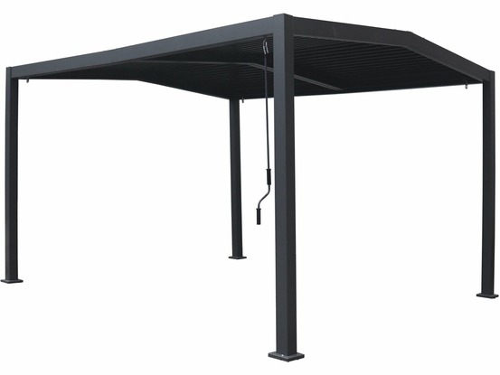 Pergola bioclimatique toit 2 pans