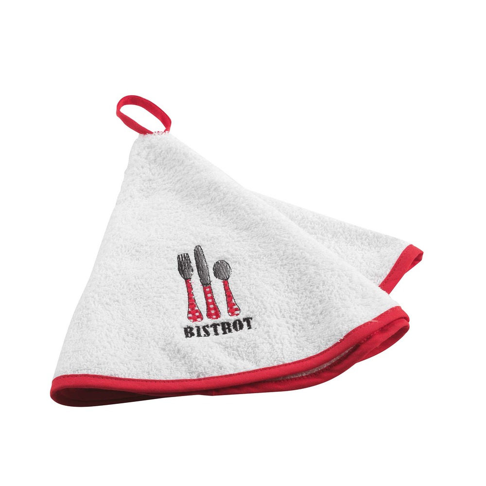 Essuie main torchon bistrot rouge