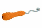Jouet à lancer en caoutchouc gourdo™ conçu pour des séances de jeu interactives. Couleur: campfire orange (orange), taille: l