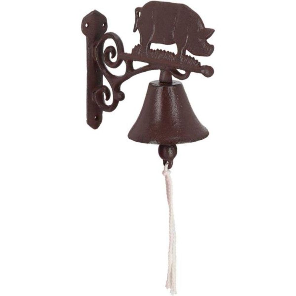 Cloche de jardin en fonte cochon