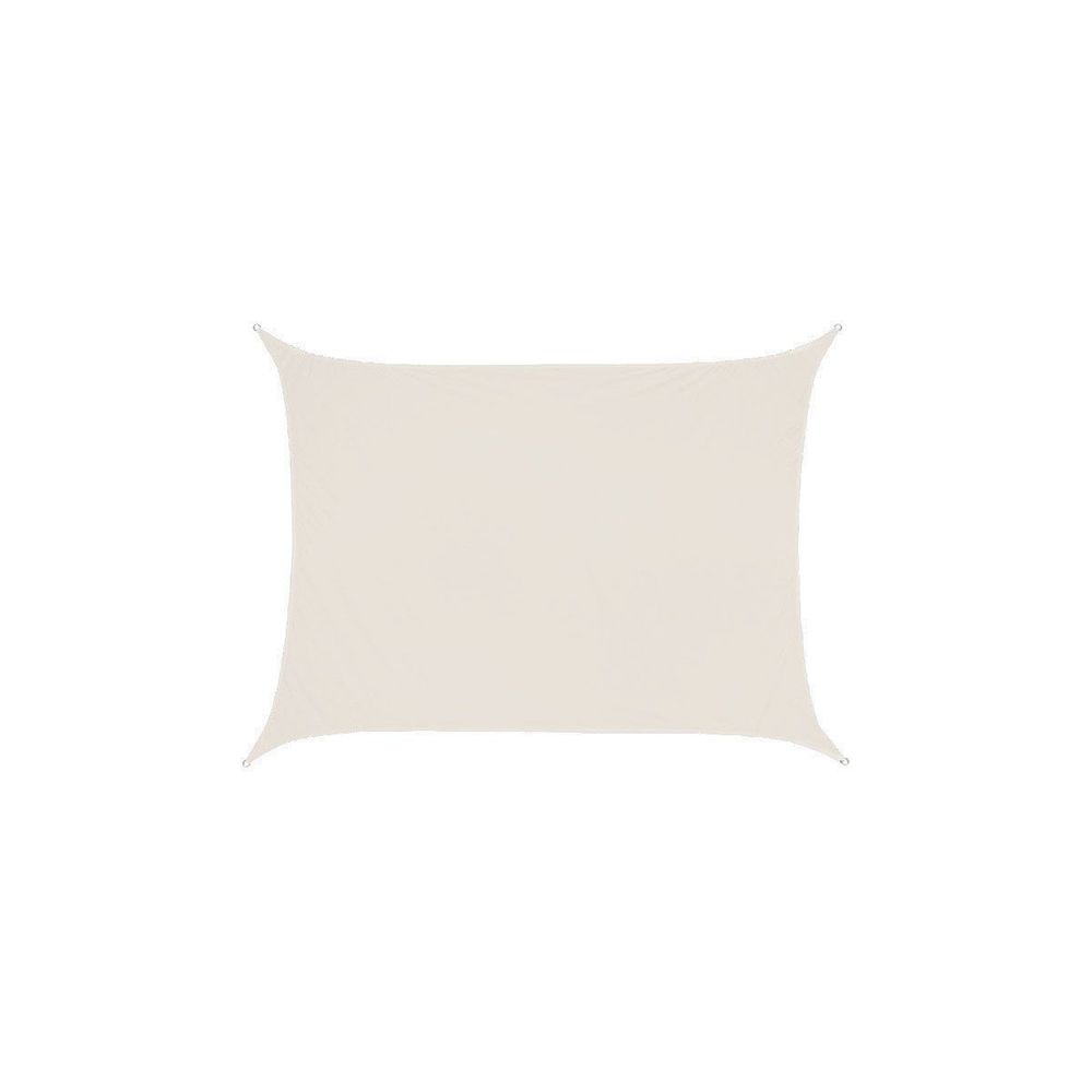 Toile d'ombrage rectangulaire 4 x 3 mètres blanc gardena