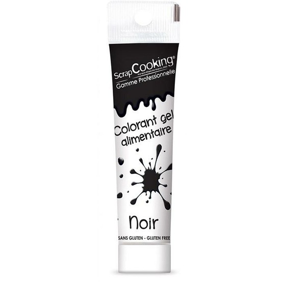 Gel colorant alimentaire noir 20 g