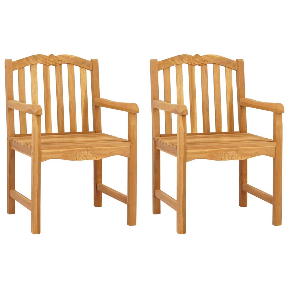 Chaise sculptée à la main en forme de coquillage 2 pc naturel