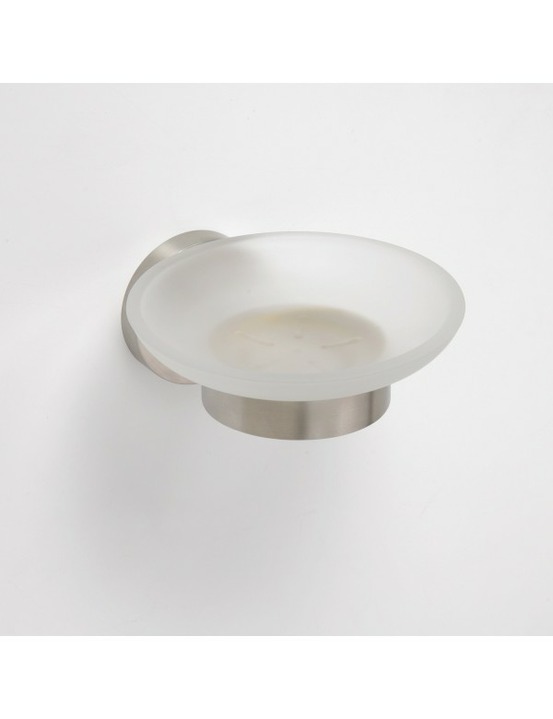 Porte-savon neo en verre 12,5x5,5x11cm
