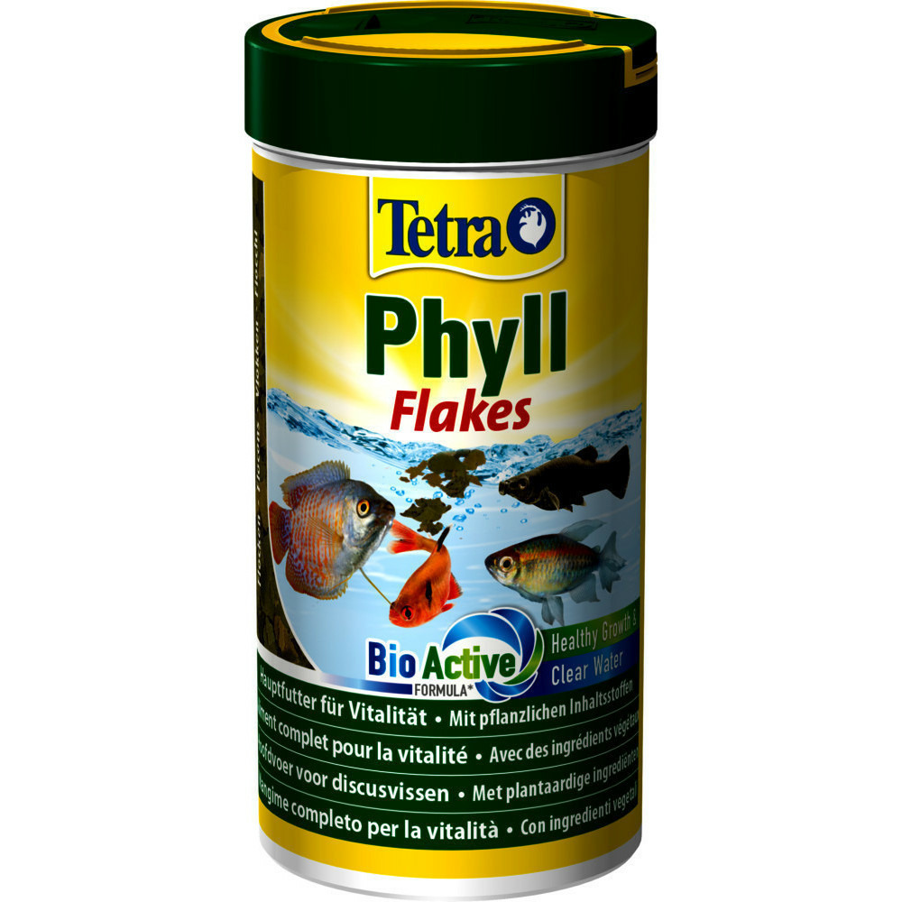 Phyll flakes, melange flocon pour poissons d'ornement 52g/250ml