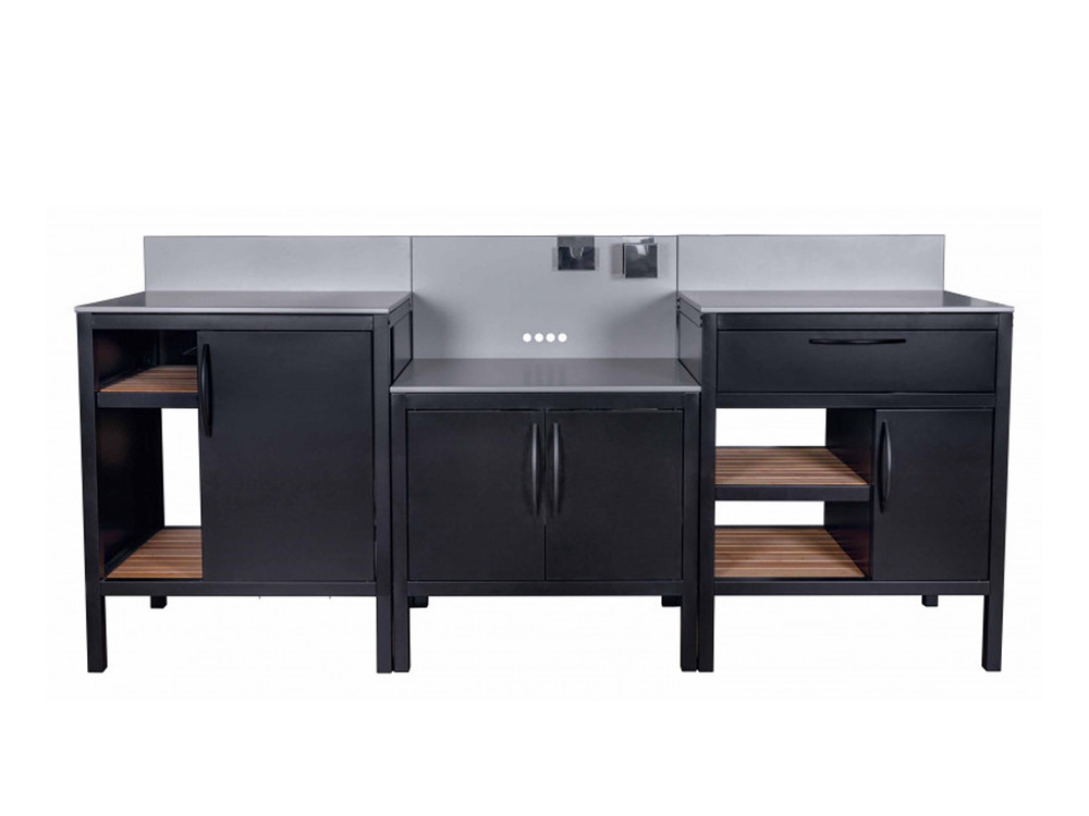 La cuisine extérieure 3 modules rivoli