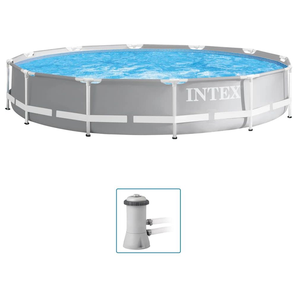 Ensemble de piscine prism frame premium 366x76 cm