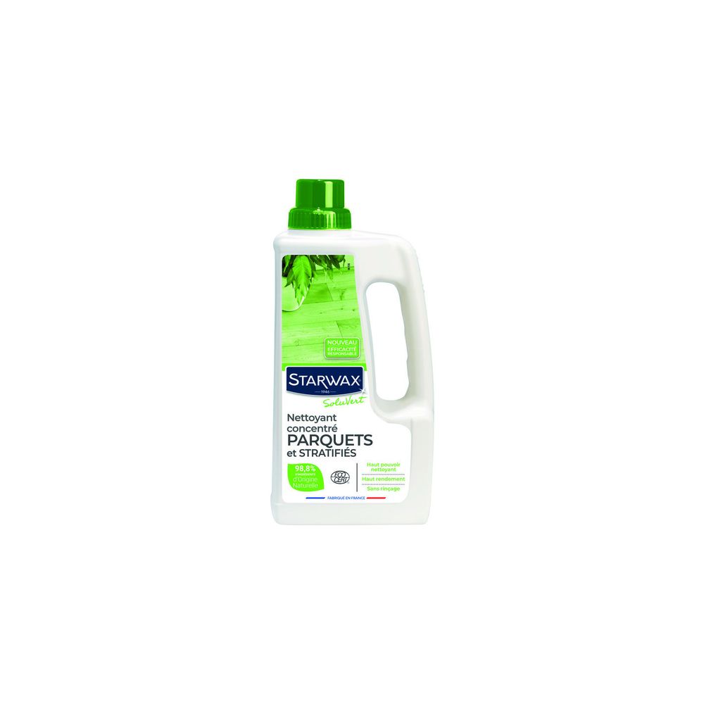 Nettoyant doux parquet stratifié 1litre - starwax