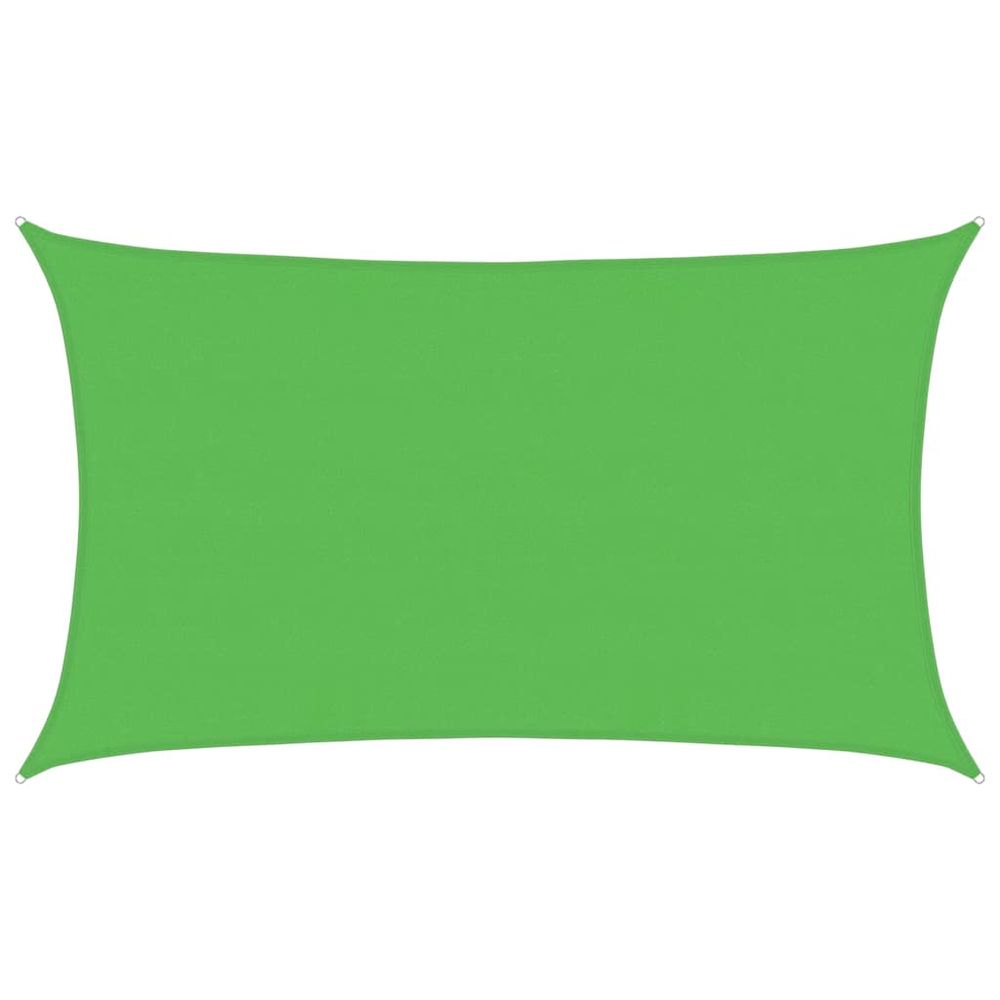 Voile d'ombrage 160 g/m² vert clair 5x8 m pehd