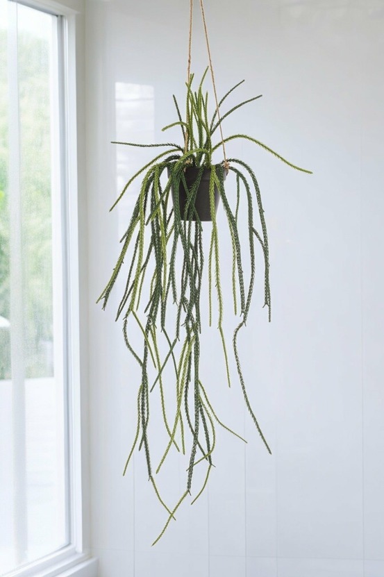 Rhypsalis coral cactus plante artificielle - h85cm, ø15cm