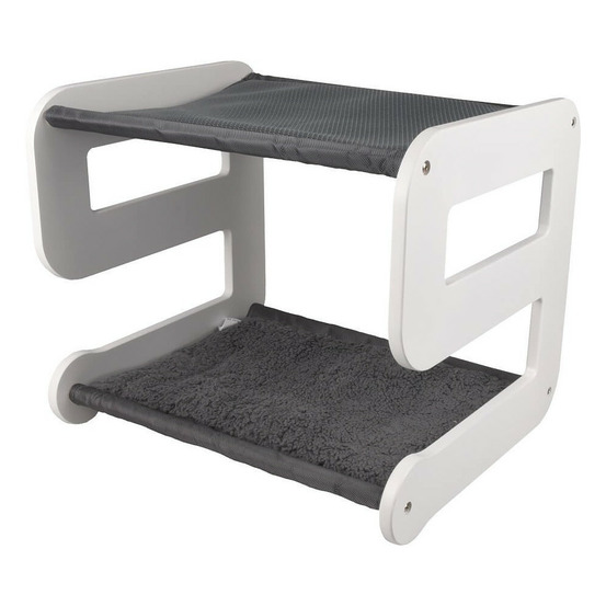Lit hamac superposé 48 x 39,5 x 40 cm, pour chat.