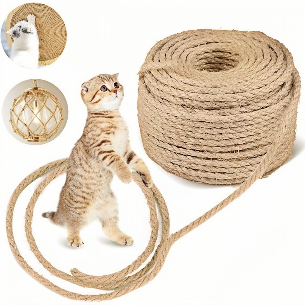 Corde en sisal naturelle - 6 mm * 30 m