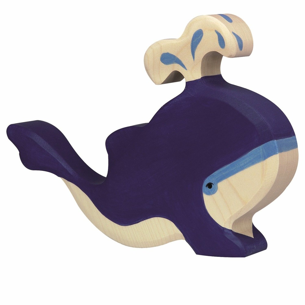 Baleine bleue - jet d'eau