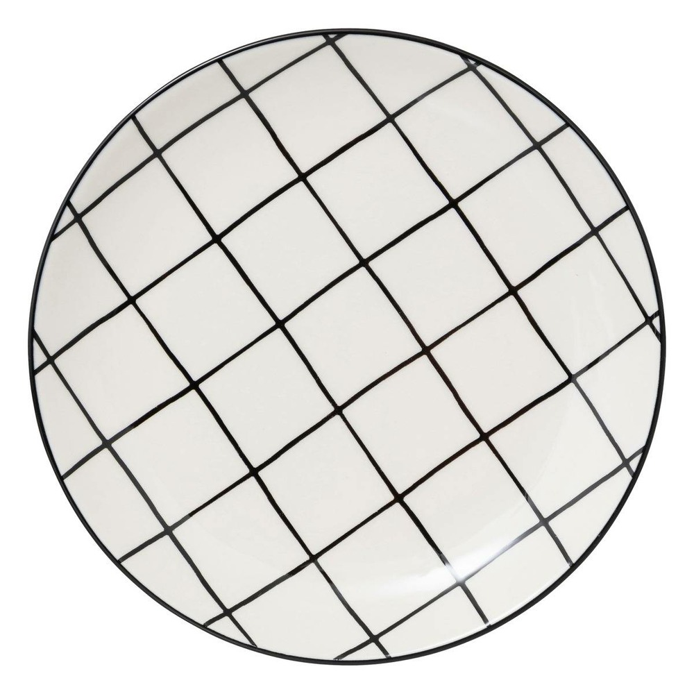 Lot de 6 assiettes à dessert family corner en céramique d20cm