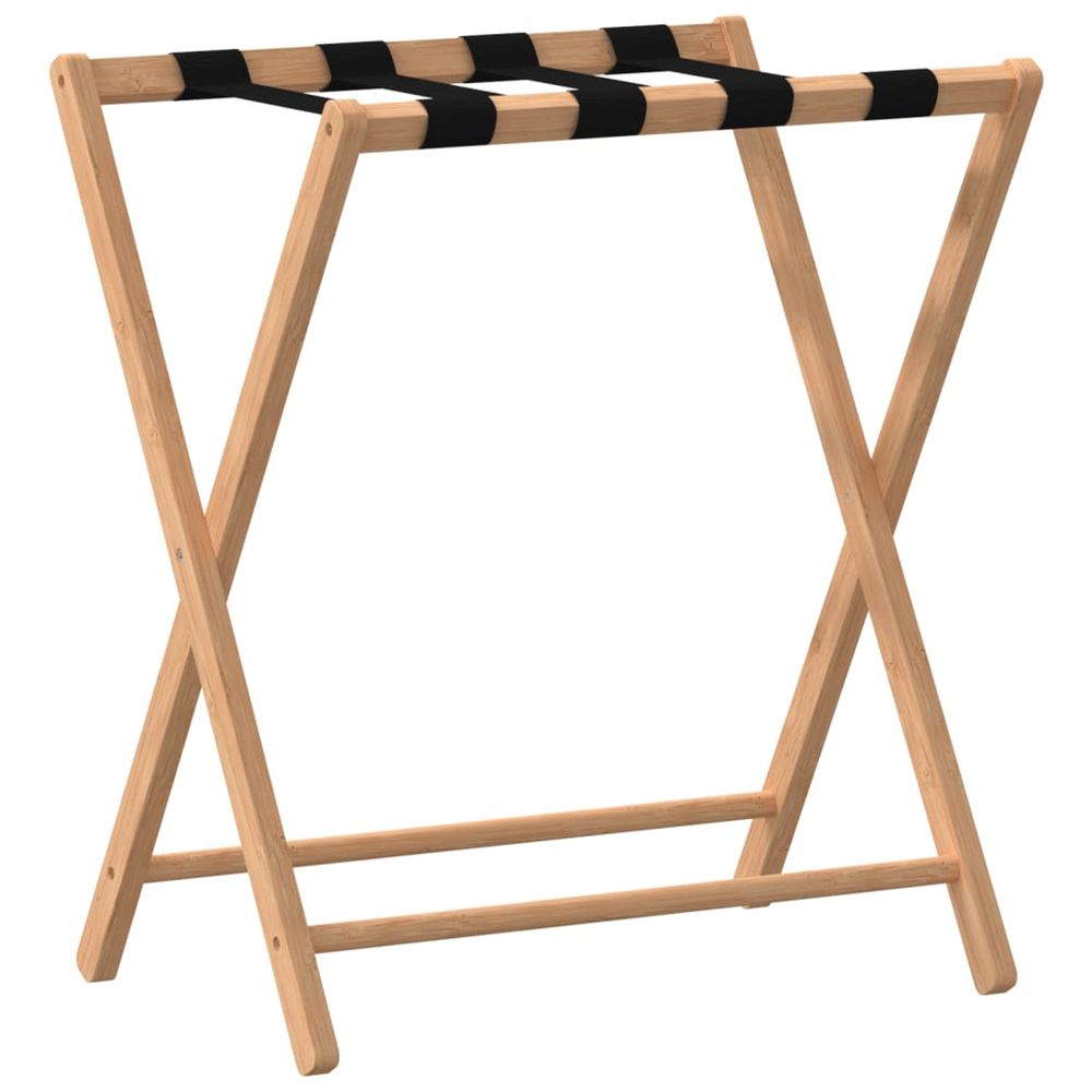 Porte-bagages 68,5x38x58 cm bambou