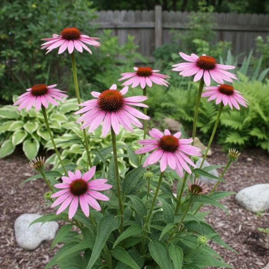 Échinacée rocky top hybrids lot de 3 godets