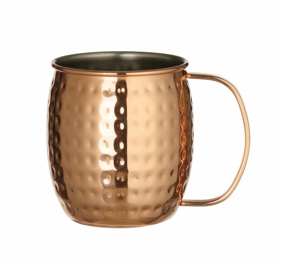 Mug cuivré bar up mug moscow mule 0,5l cuivre 97x(h)100 mm - hendi