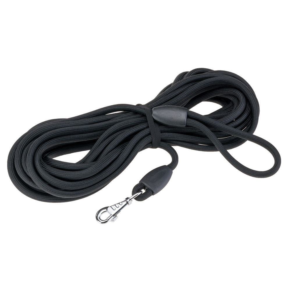 Ferplast laisse chien sport, laisse longue pour chien, laisse chien 15m, laisse dressage, laisse en cordon en nylon avec