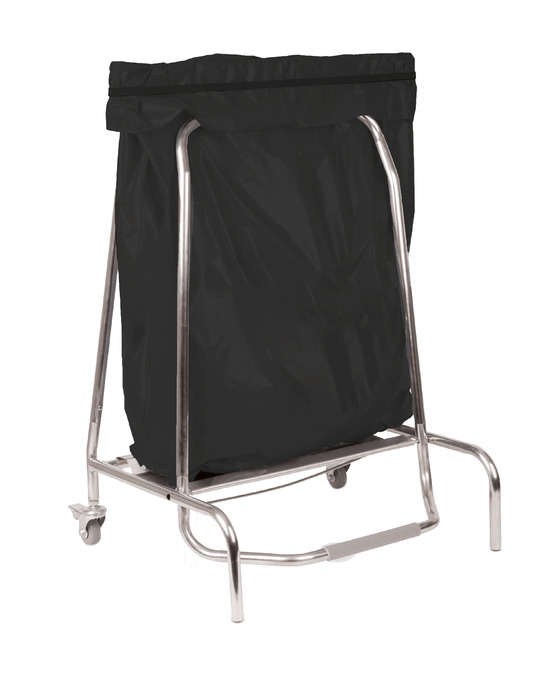 Porte sac poubelle inox 80l - casselin