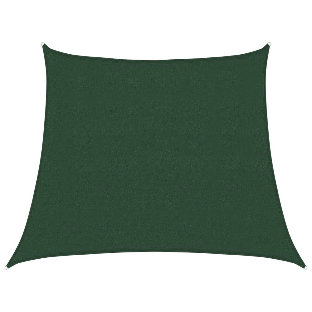 Voile d'ombrage 160 g/m² vert foncé 3/4x3 m pehd