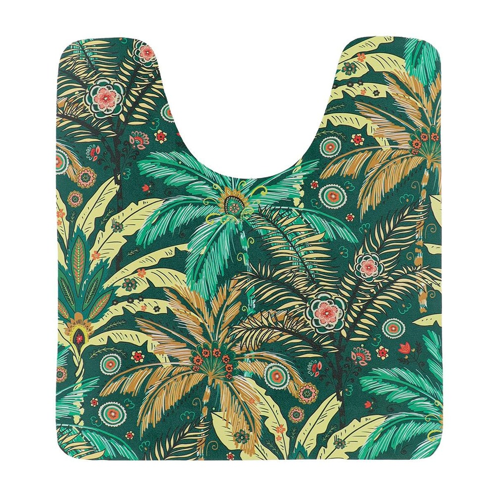 Tapis contour wc absorbant souple 45x50cm - reve d ailleurs