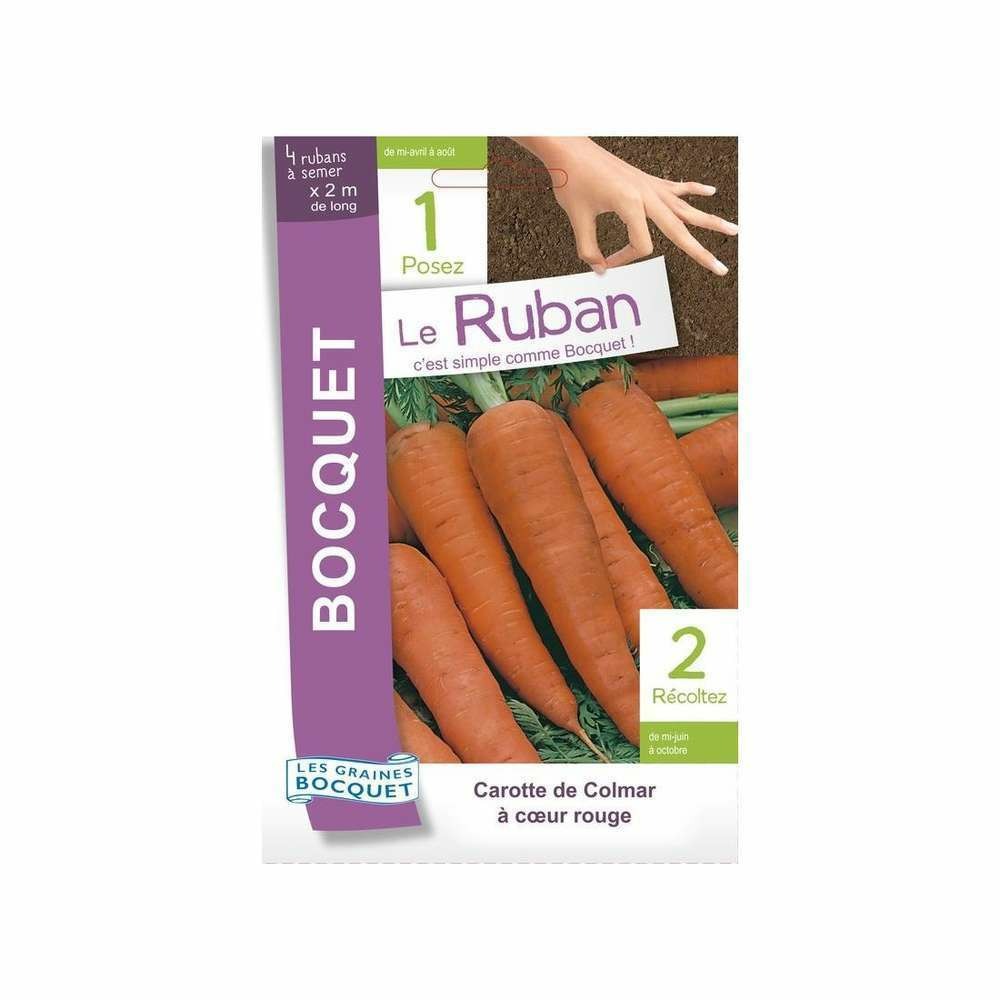 Carotte de Colmar en ruban Ã  semer