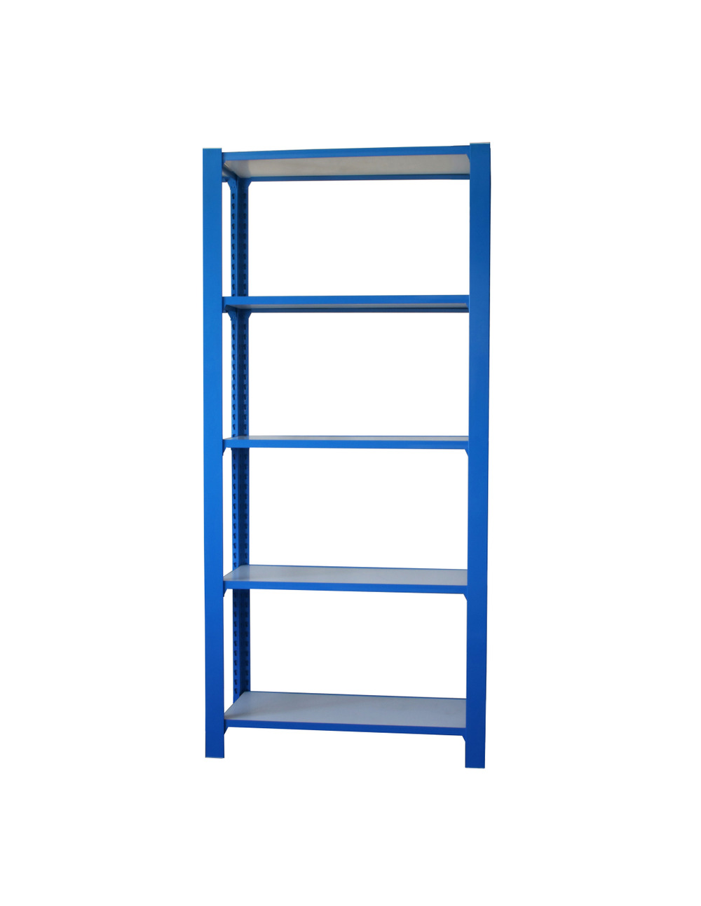 Etagère légère sans vis officlick 5/300 wood i.m. Bleu/blanc bleu/blanc 2100x900x300 - simonrack