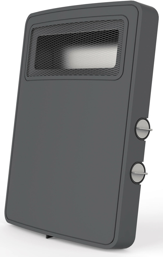 Chauffage soufflant 2000w gris - etno gris