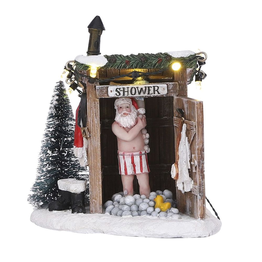 Village de noël luville originals h11x8.5cm - blanc