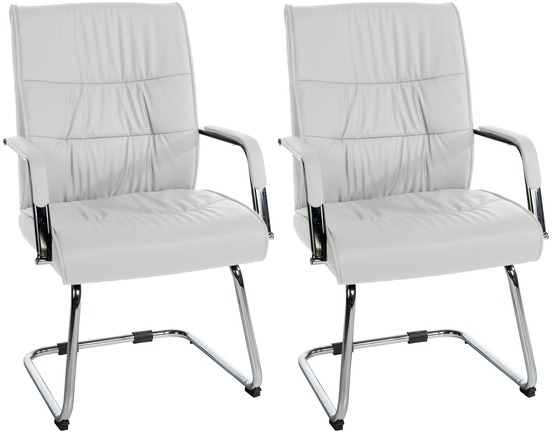 Lot de 2 chaises visiteurs sievert