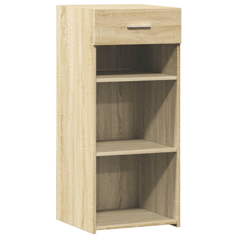 Buffet bahut commode armoire meuble de rangement organisateur cuisine salle de séjour salon sonoma 40 x 42,5 x 93 cm bois d'i