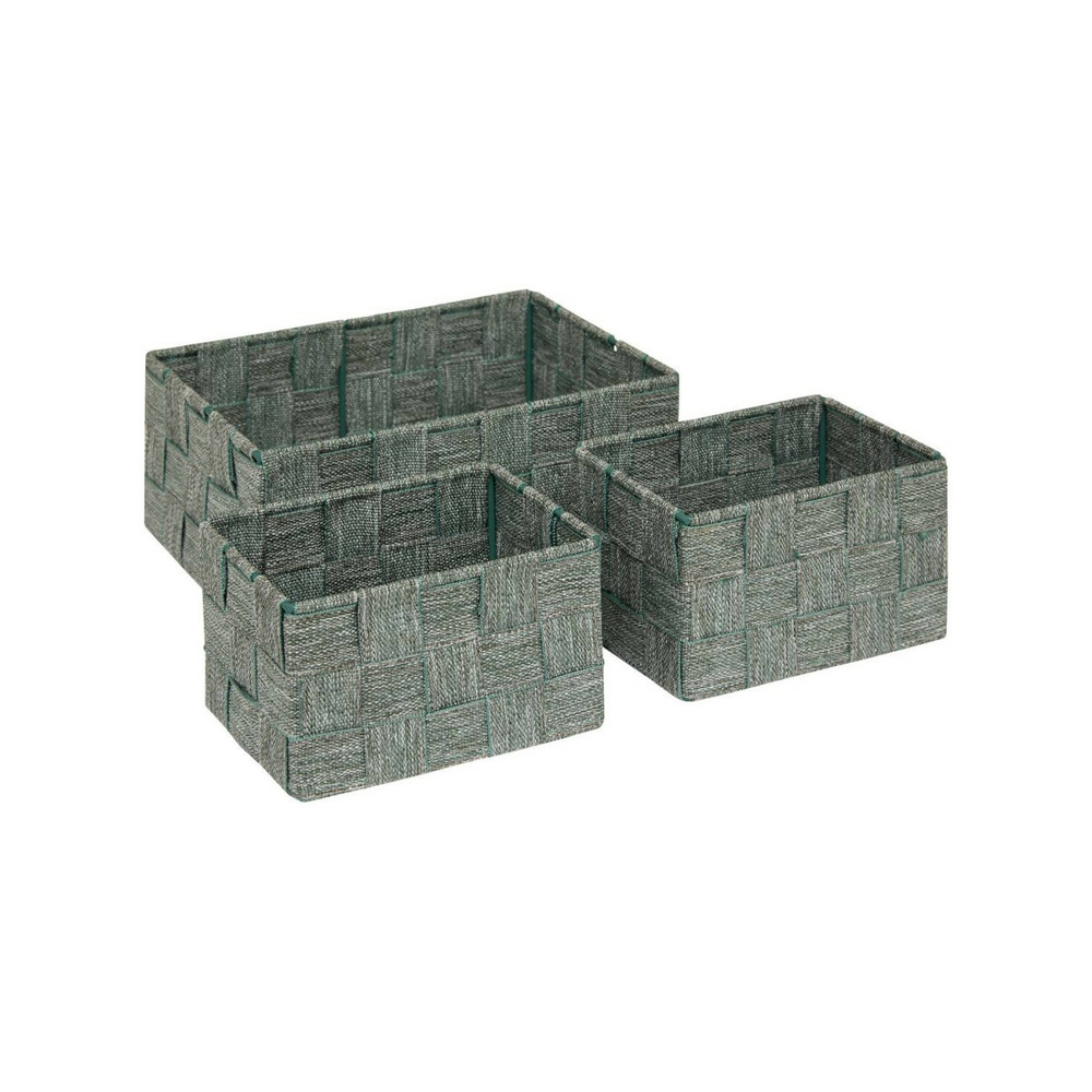 Lot de 3 paniers de rangement 