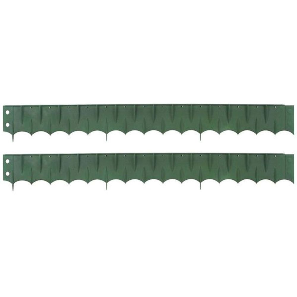 Bordure en polypropylène 116 cm lot de 2