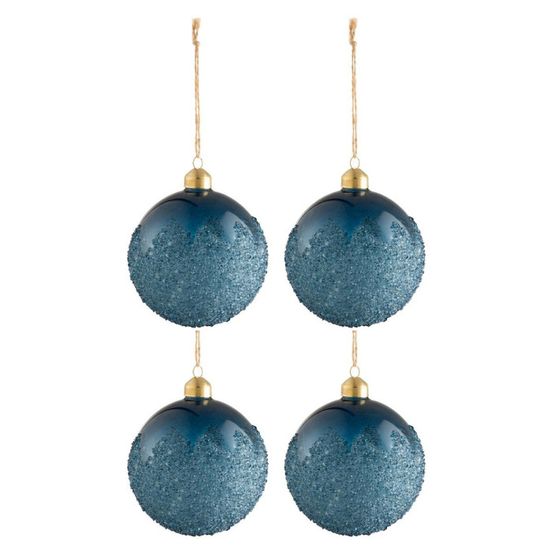 Kit Sapin De Noël Colorama 44 Pièces – Décorations Bleu Et Or, Hauteur 270 Cm, Par Feeric Lights & Christmas