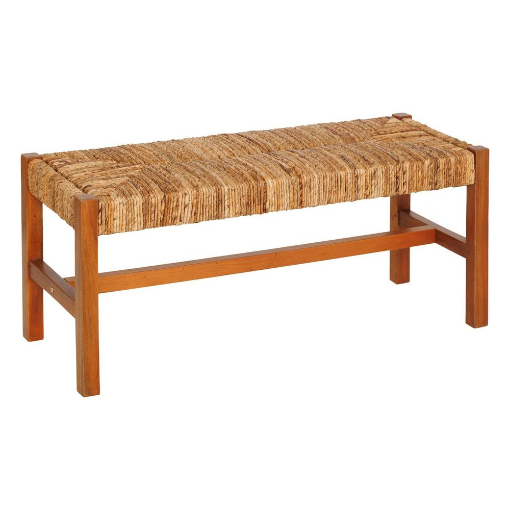 Banc sidoan marron 102x38cm