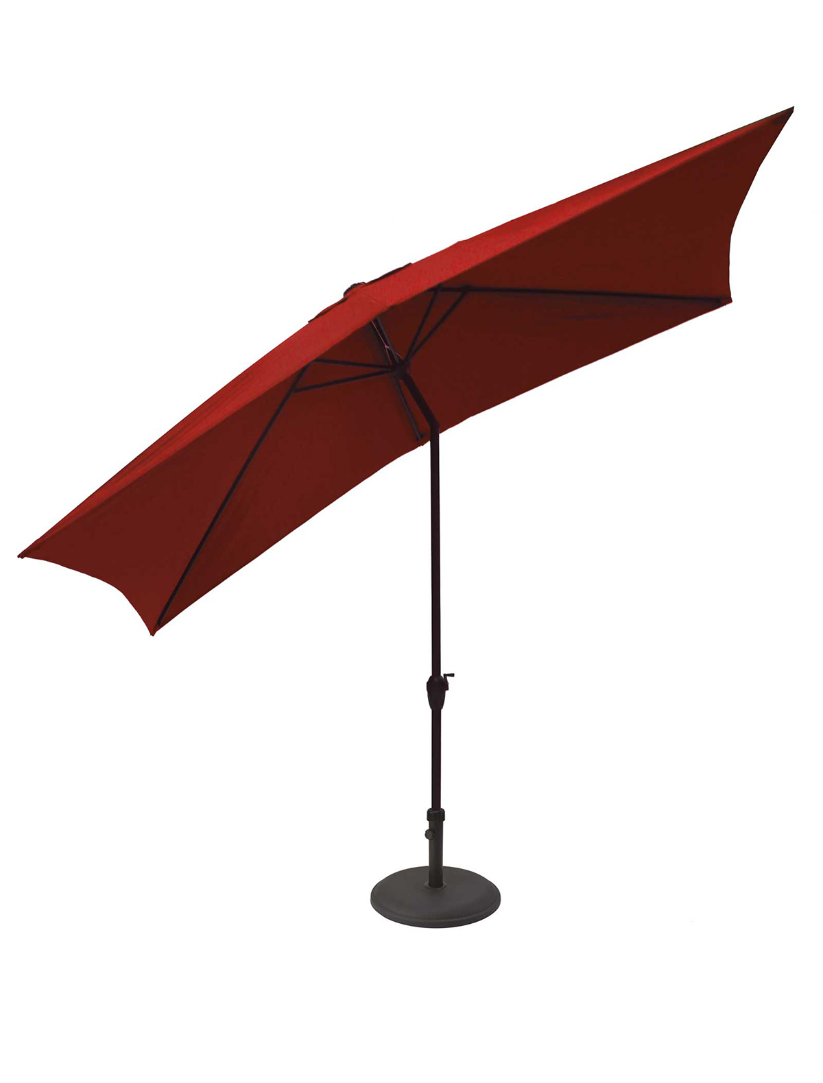 Imagin' - parasol centré et inclinable 2 x 3 m