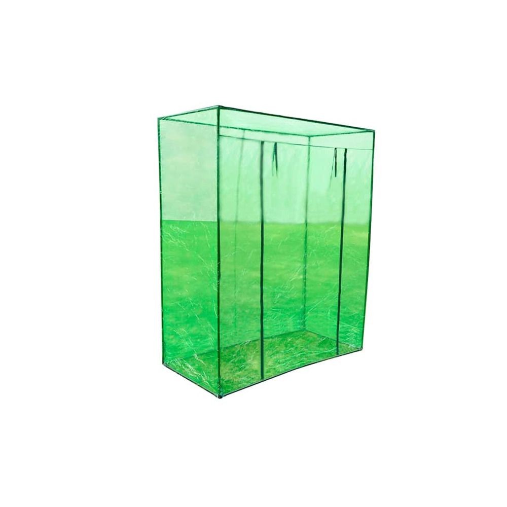 SERRE AVEC CADRE EN ACIER PVC-(862976)