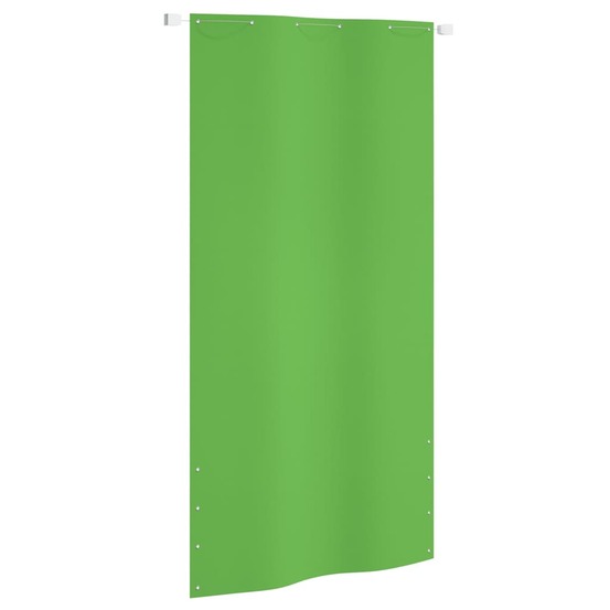 Écran de balcon vert clair 120x240 cm tissu oxford